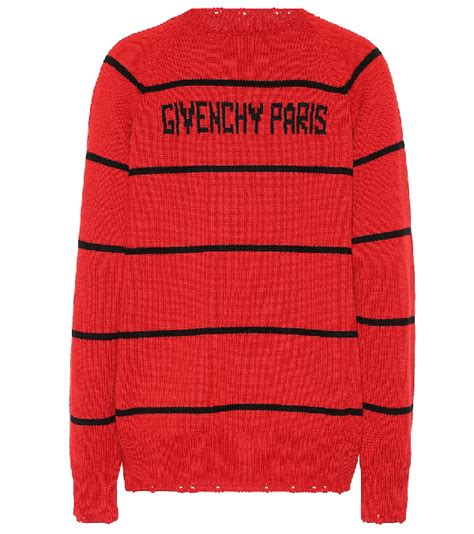 givenchy glitch|Givenchy Glitch Jacquard Wool Blend Crewneck Sweater In .